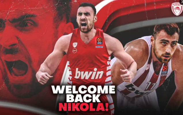 Oficialu: N. Milutinovas papildė „Olympiacos“