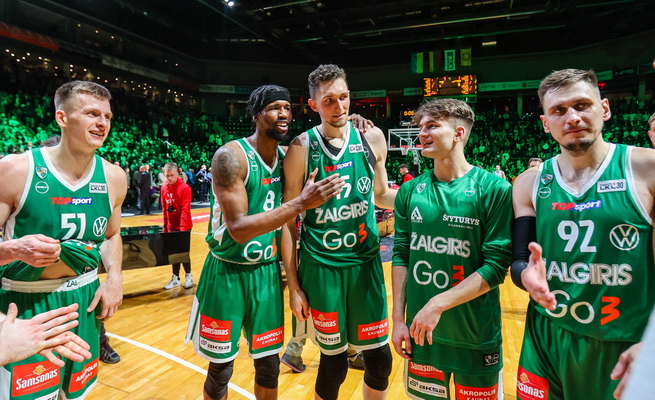 „Žalgiris“ – tarp penkių daugiausiai rungtynių šiame sezone sužaidusių klubų