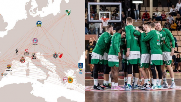 „Žalgiris“ kitą sezoną bus viena daugiausiai keliaujančių Eurolygos komandų