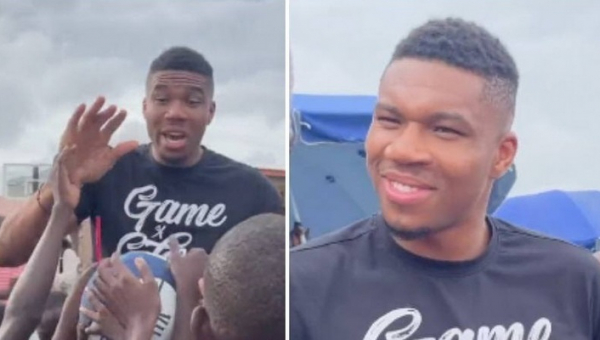 G. Antetokounmpo su mama apsilankė tėvų gimtinėje: pagaliau pasiekiau Nigeriją (VIDEO)