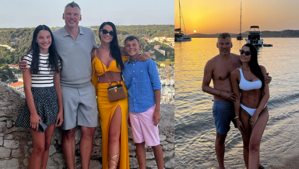 Šaras ir toliau mėgaujasi vasaros atostogomis: išvyskite žavingas akimirkas (FOTO)