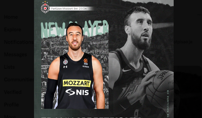 „Partizan“ pasirašė sutartį su F. Kaminsky