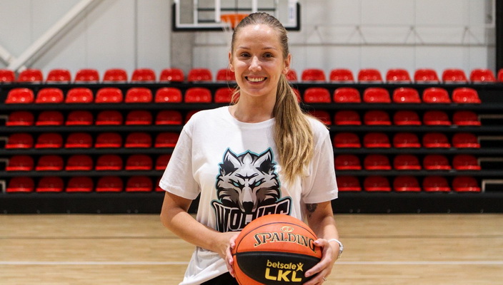 „Wolves“ žaidėjams padės kineziterapeutė G. Katkutė-Lackė