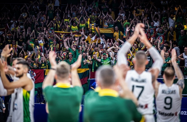 Rinktinės fanai: „JAV turėtų pradėti bijoti, nes gali patirti pirmą pralaimėjimą“