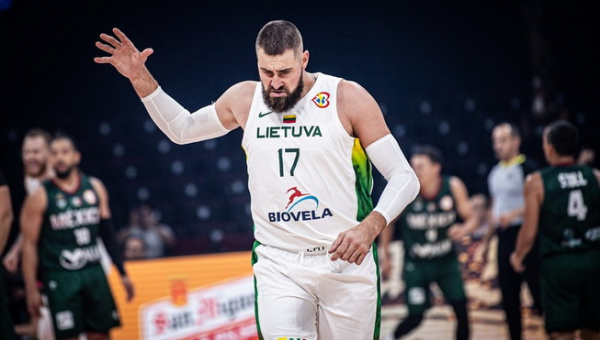 J. Valančiūnas tapo rezultatyviausiu rinktinės krepšininku pasaulio čempionatuose
