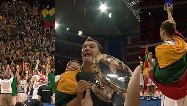 Prieš 20 metų - Š. Jasikevičiaus šou Europos čempionate ir Lietuvos triumfas (VIDEO)