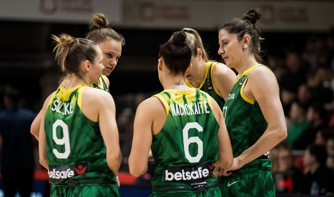 FIBA reitinge – ženklus Lietuvos moterų rinktinės kritimas žemyn
