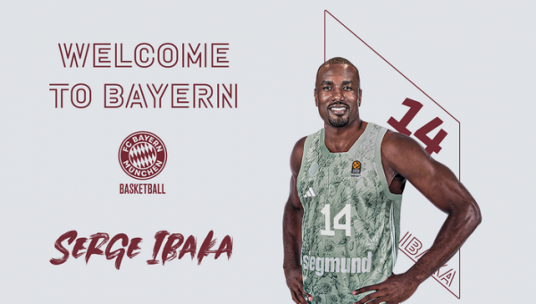 Oficialu: S. Ibaka vilkės „Bayern“ marškinėlius