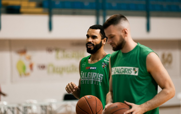 Pamatykite: „Žalgirio“ treniruotės akimirkos iš Kipro (FOTO)