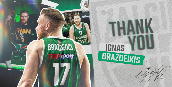 I. Brazdeikis oficialiai keliasi į „Olympiacos“, „Žalgiris“ ieško pamainos