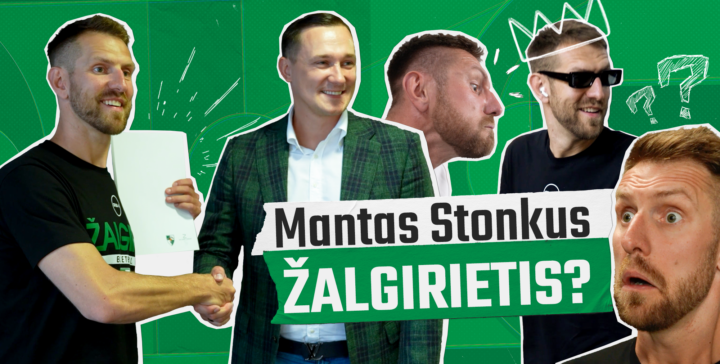 Papildymas „Žalgiryje“ – prisijungė M. Stonkus (VIDEO)