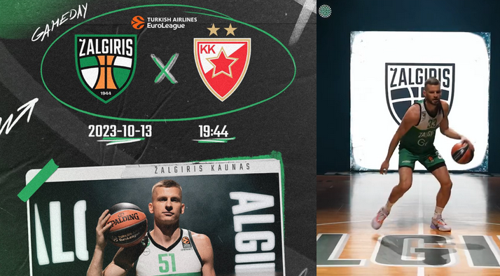 Eurolygos antrasis turas: „Žalgiris“ – „Crvena Zvezda“ (Tiesiogiai)
