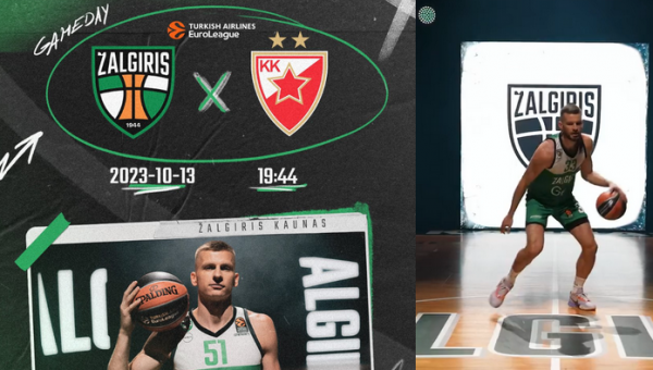 Eurolygos antrasis turas: „Žalgiris“ – „Crvena Zvezda“ (Tiesiogiai)