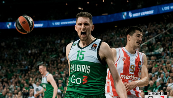Tik ketvirtajame kėlinyje prabudęs „Žalgiris“ palaužė „Crvena Zvezda“