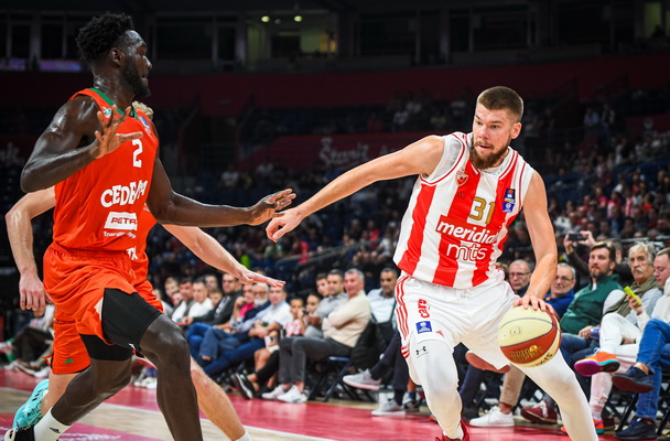 R. Giedraitis buvo naudingiausias, o „Crvena Zvezda“ iškovojo pergalę