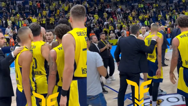 Pamatykite: po mačo - „Panathinaikos“ ir „Fenerbahče“ žaidėjų konfliktas (VIDEO)