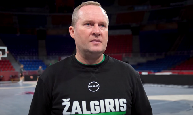 K. Maksvytis prieš dvikovą su „Baskonia“: „Tikimės, kad Arnas jau prisijungs prie mūsų“