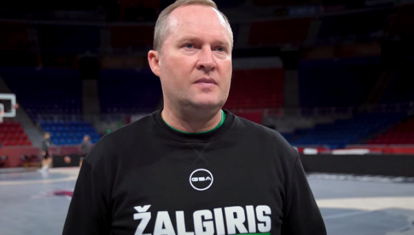 K. Maksvytis prieš dvikovą su „Baskonia“: „Tikimės, kad Arnas jau prisijungs prie mūsų“