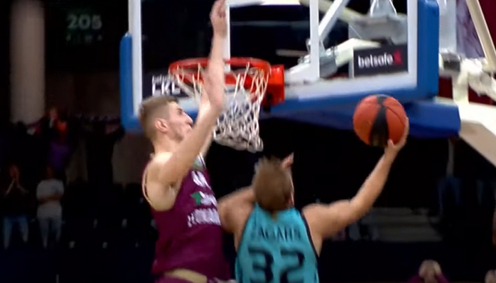 Gražiausių LKL savaitės epizodų viršūnėje – A. Hadžibegovičiaus blokas A. Žagarui (VIDEO)