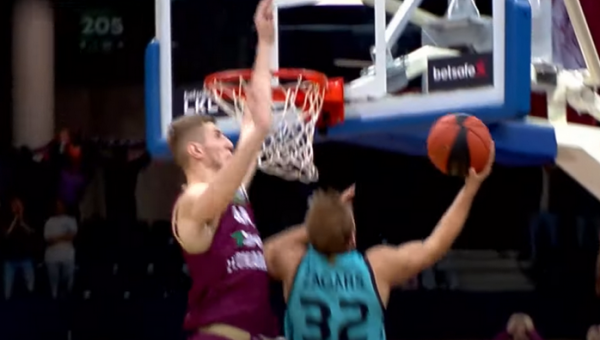 Gražiausių LKL savaitės epizodų viršūnėje – A. Hadžibegovičiaus blokas A. Žagarui (VIDEO)