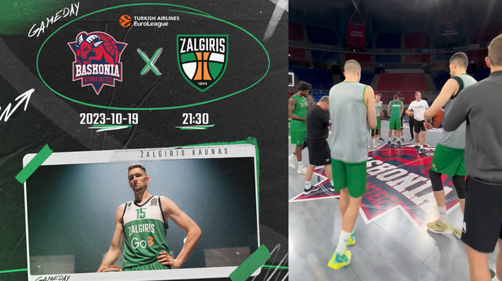 Dvigubos Eurolygos savaitės antrosios rungtynės: „Baskonia“ - „Žalgiris“ (Tiesiogiai)