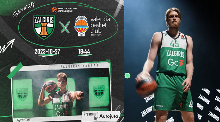 Eurolyga - vėl Kaune: „Žalgiris“ – „Valencia“ (tiesiogiai)