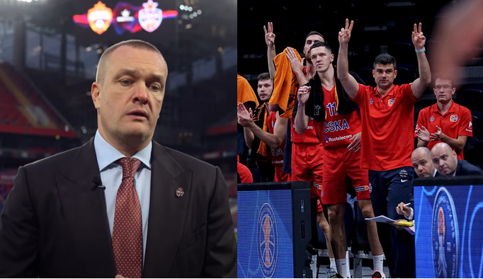 CSKA vadovas pyksta: „Iš Eurolygos turėjo būti pašalinta ir „Maccabi“