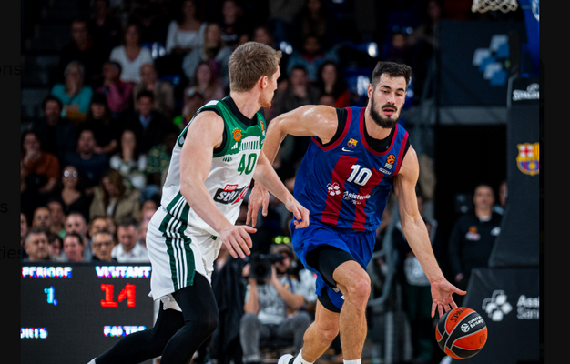 „Barcelona“ lengvai nugalėjo „Panathinaikos“ su M. Grigoniu