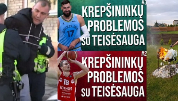 Lietuvos krepšininkų problemos su teisėsauga: išvilioti turtai, lažybų skandalai ir Einikio problemos