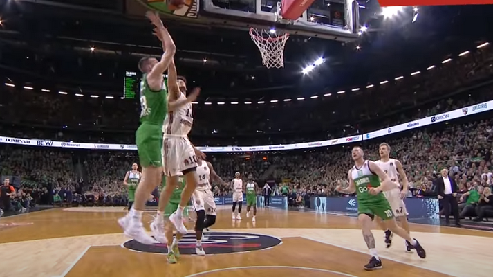Tarp gražiausių Eurolygos turo epizodų – L. Bolmaro blokas T. Dimšai (VIDEO)