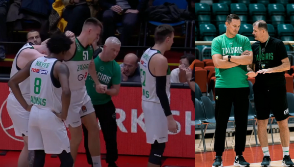 A. Butkevičiaus ir B. Maneko traumos: ar „Žalgiris“ ieškos pamainos?