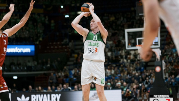 „Žalgiris“ Milane įveikė „Emporio Armani“ krepšininkus