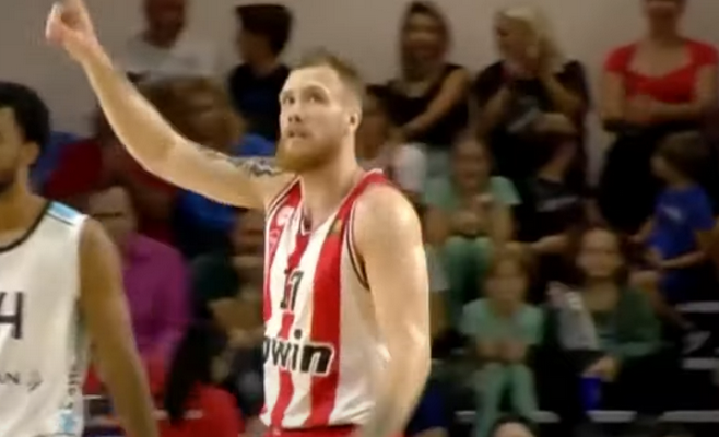 I. Brazdeikis buvo naudingiausias mače, kuriame „Olympiacos“ išsityčiojo iš varžovų