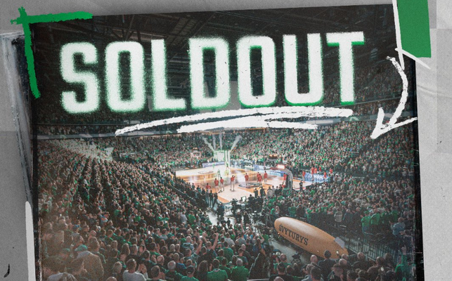 „Žalgiris“ išpardavė visus bilietus ir į rungtynes su „Partizan“