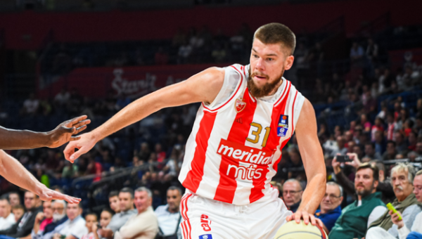 R. Giedraitis žaidė blankiai, o „Crvena Zvezda“ nusileido „Valencia“ ekipai