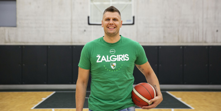 T. Šležas: „Žalgiris“ yra kitas vardas, kai turi jį ant savo krūtinės“