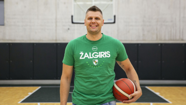 T. Šležas: „Žalgiris“ yra kitas vardas, kai turi jį ant savo krūtinės“