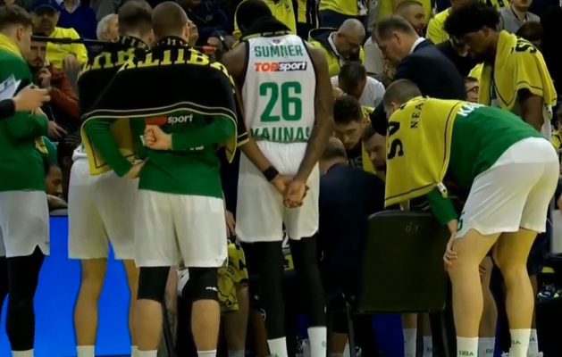 K. Maksvytis per minutės pertraukėlę: „Likite rungtynėse!“ (VIDEO)