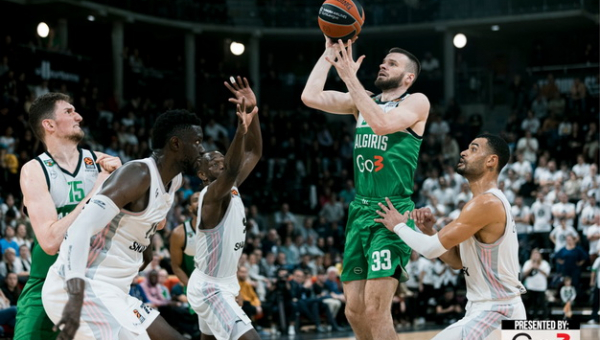 „Žalgiriui“ nepavyko atsirevanšuoti ASVEL ekipai