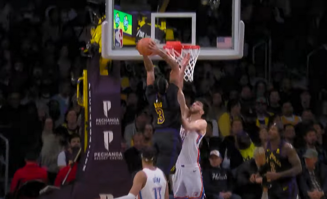 Gražiausias NBA nakties epizodas - efektingas A. Daviso dėjimas (VIDEO)