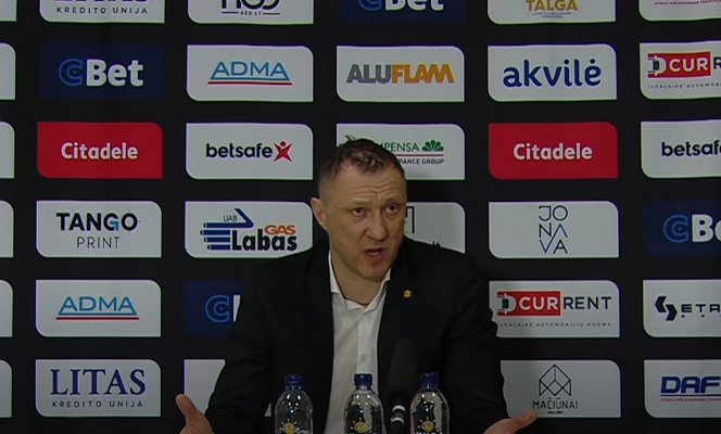 Ž. Urbonas: „Fanai yra neįtikėtini, jaučiausi kaip Šiauliuose“