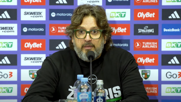 A. Trinchieri: „Mūsų laukia viena geriausių komandų pasaulyje“
