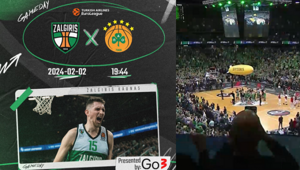 Eurolygos rungtynės Kaune: „Žalgiris“ - „Panathinaikos“ (Tiesiogiai)