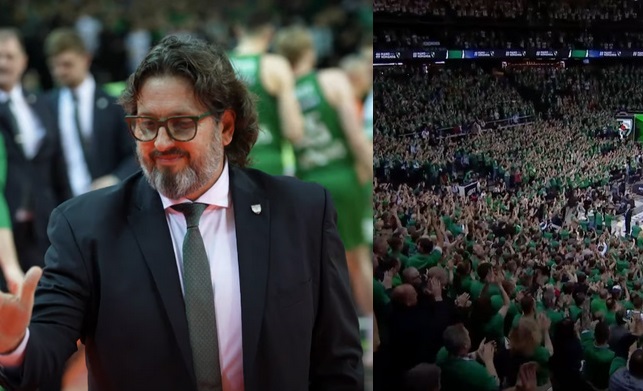 A. Trinchieri nusilenkė „Žalgirio“ sirgaliams: „Tai beprotiška“