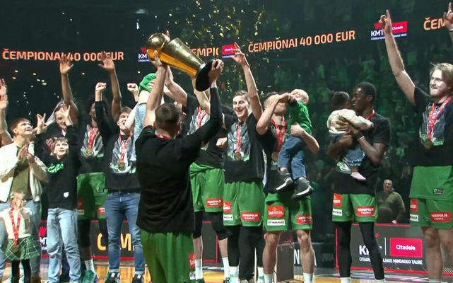 „Žalgiris“ penktus metus iš eilės triumfavo KMT