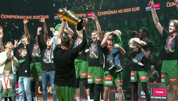 „Žalgiris“ penktus metus iš eilės triumfavo KMT