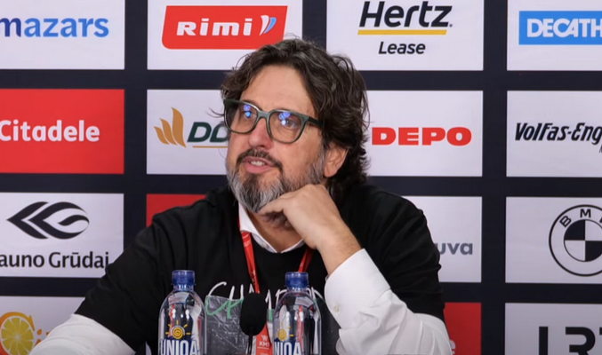 A. Trinchieri: „Noriu užpildyti olimpinį baseiną geru vynu“ (VIDEO)