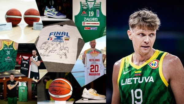 M. Kuzminskas aukcionuose Ukrainai surinko 25 tūkst. eurų