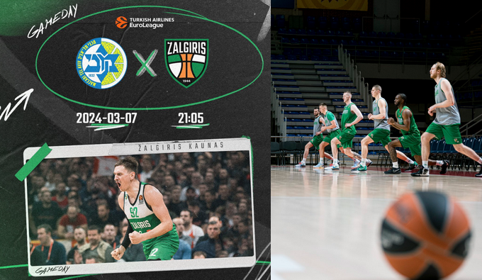 „Žalgirio“ išvyka į Belgradą: „Maccabi“ - „Žalgiris“ (Tiesiogiai)