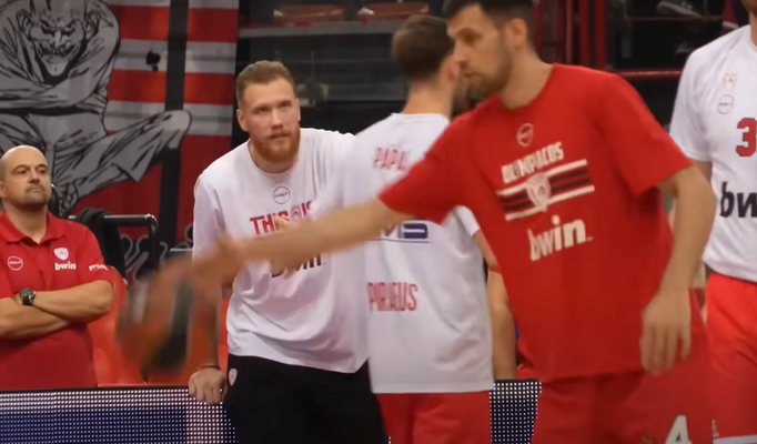 I. Brazdeikis nebuvo registruotas, o „Olympiacos“ iškovojo pergalę